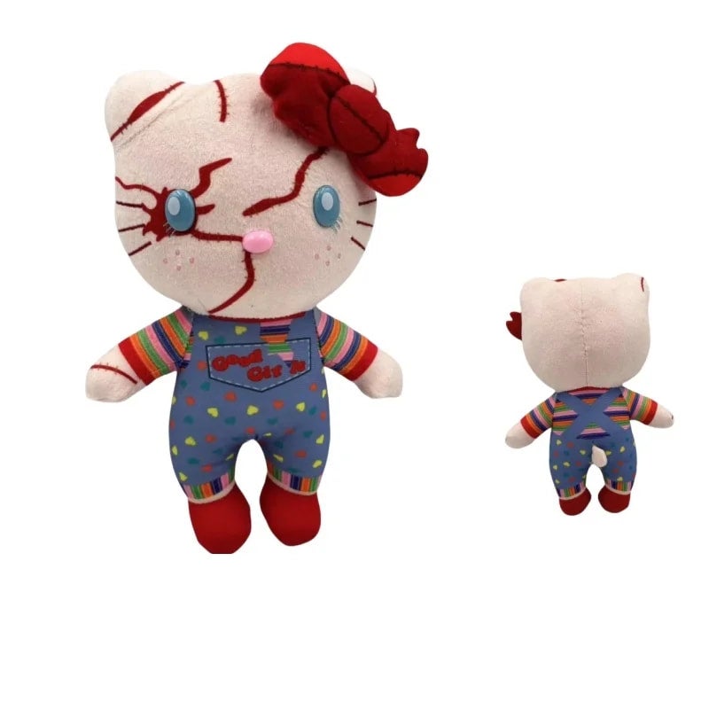 Halloween Chucky Hello kitty Plush Doll Child s Play Horror Cosplay Doll Toys Wee Ones